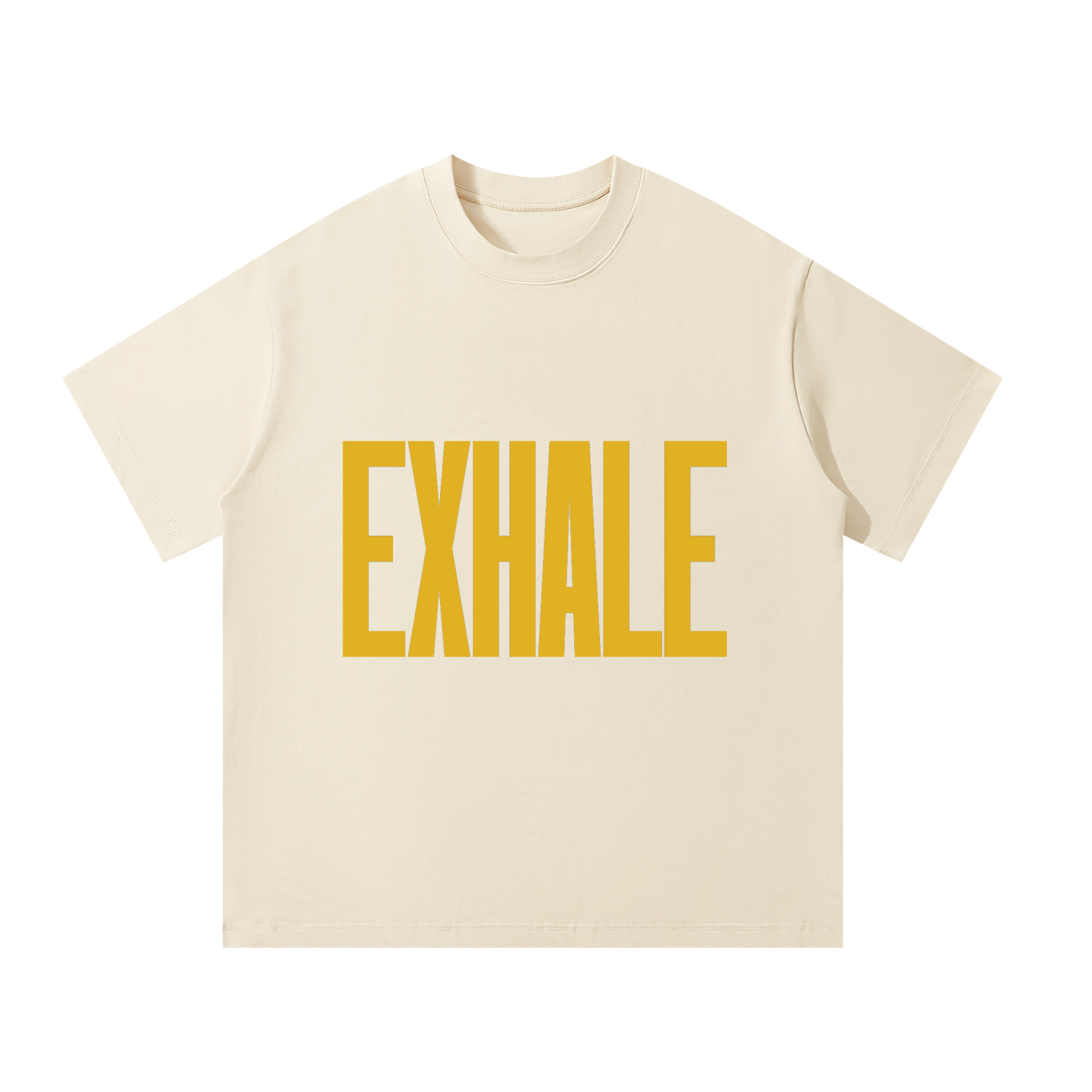 REAL CONVERSATIONS. DEEPER BREATHS. | Premium Heavyweight Oversized T-Shirt