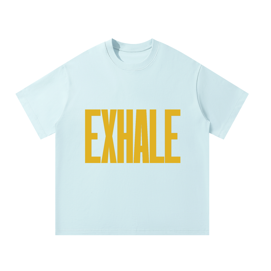REAL CONVERSATIONS. DEEPER BREATHS. | Premium Heavyweight Oversized T-Shirt