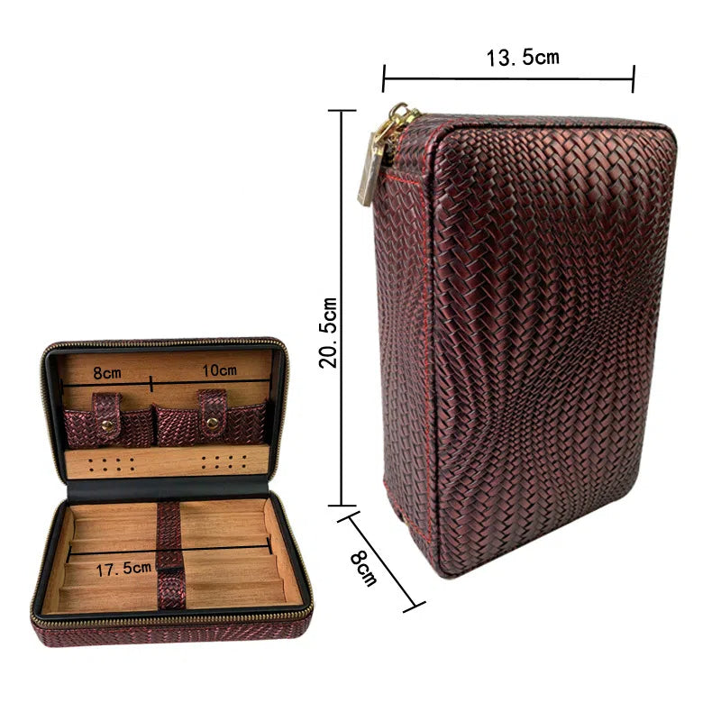 Cuffe Cigar Society Executive Travel Humidor