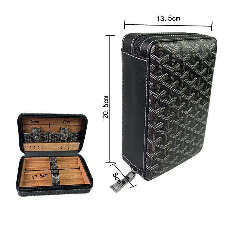 Cuffe Cigar Society Executive Travel Humidor