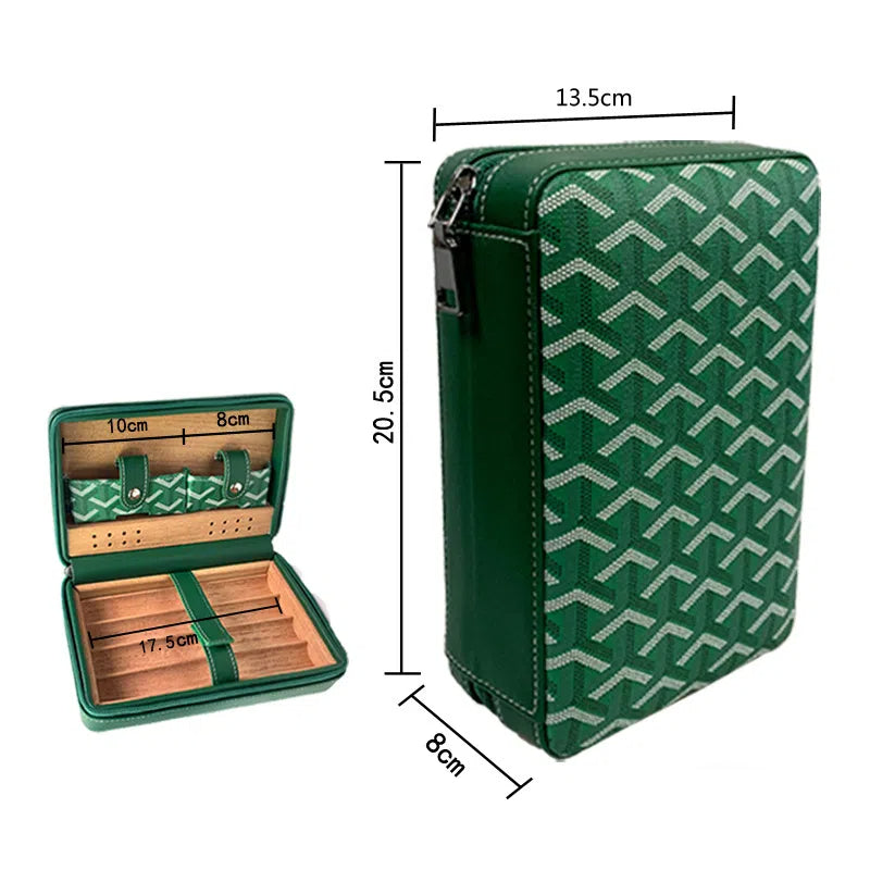 Cuffe Cigar Society Executive Travel Humidor