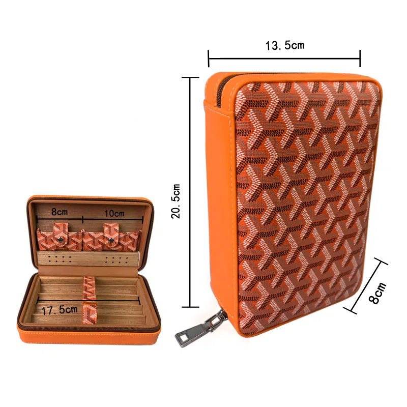 Cuffe Cigar Society Executive Travel Humidor