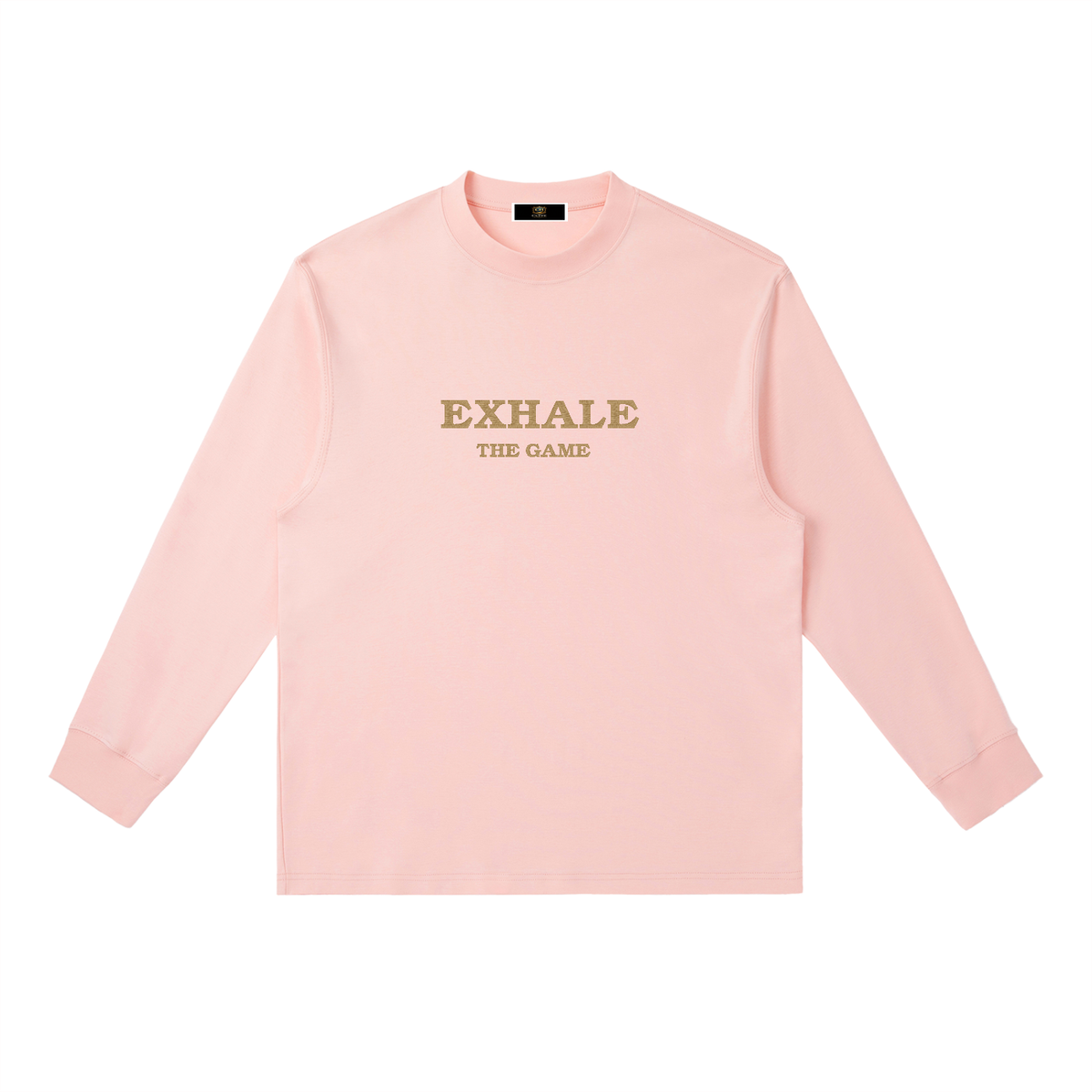 ExhaleTheGame,CUFFEHOLDINGS,SignatureCollection,WherePressureMeetsPurpose,EmbroideredLongSleeve,PremiumStreetwear,AthleteLifestyle,SportsCulture,MentalWellness,UnisexApparel,BlackLongSleeve,GoldEmbroidery