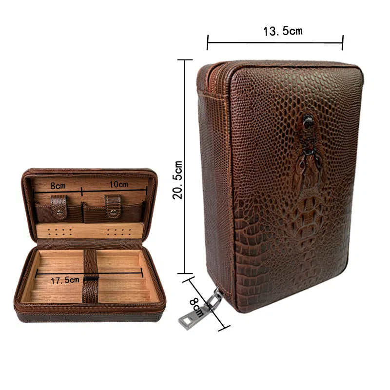 Cuffe Cigar Society Executive Travel Humidor