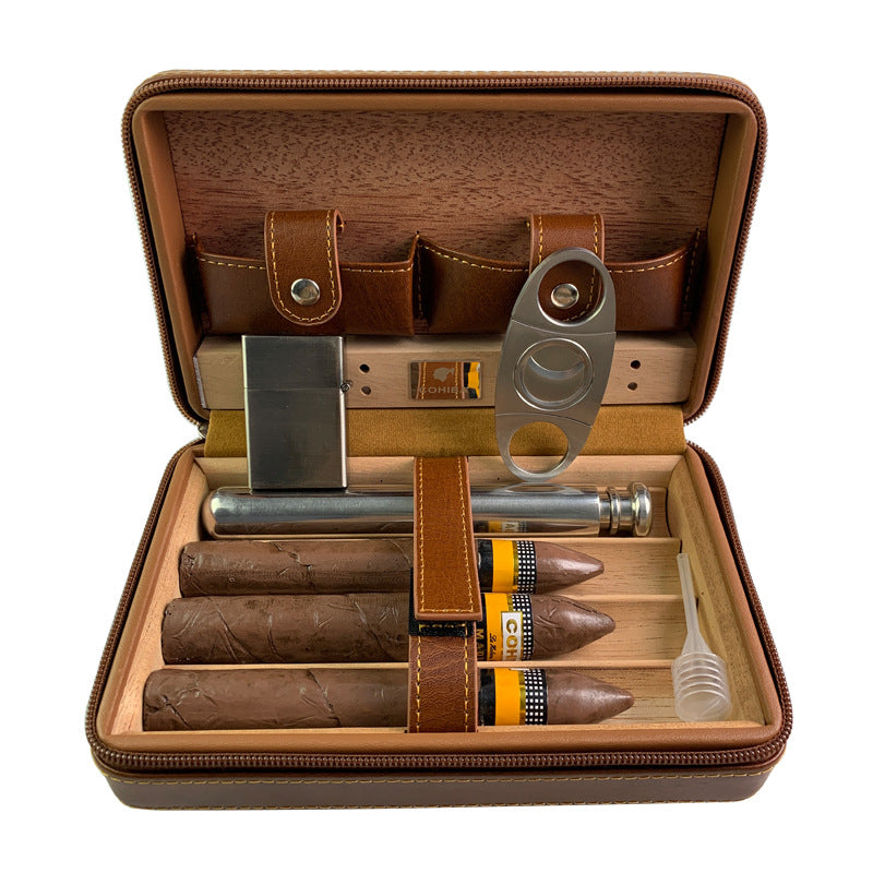 Cuffe Cigar Society Executive Travel Humidor