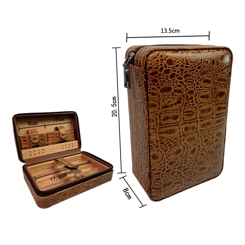Cuffe Cigar Society Executive Travel Humidor