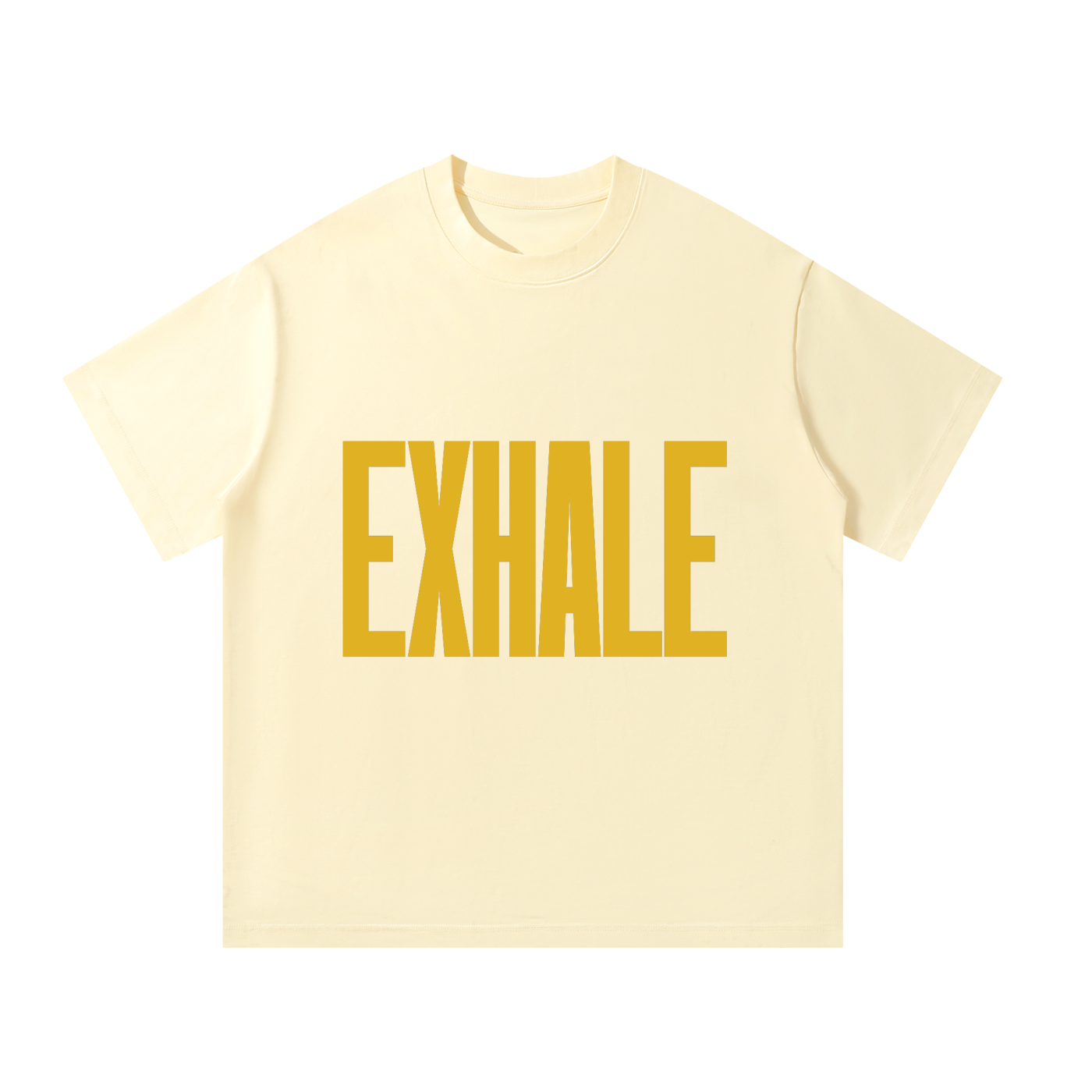 REAL CONVERSATIONS. DEEPER BREATHS. | Premium Heavyweight Oversized T-Shirt