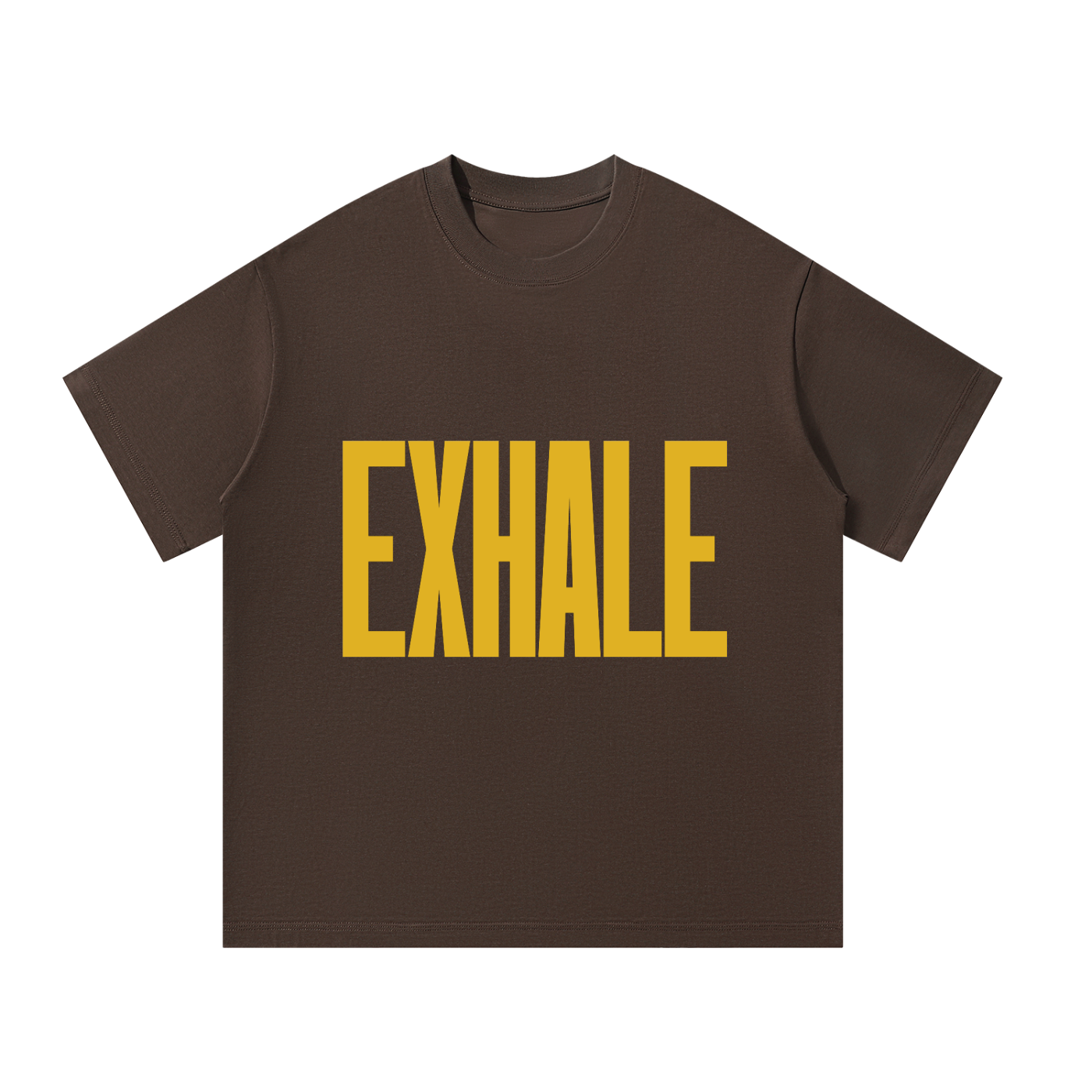 REAL CONVERSATIONS. DEEPER BREATHS. | Premium Heavyweight Oversized T-Shirt