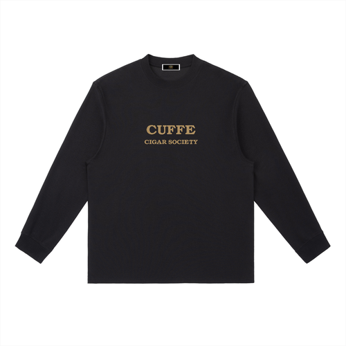 CUFFECIGARSOCIETY,CuffeHoldings,MembersCollection,CigarLifestyle,CigarCulture,LuxuryLifestyle,EmbroideredLongSleeve,PrivateClubApparel,EntrepreneurLifestyle,AthleteLifestyle,UnisexApparel,BlackLongSleeve,WhiteLongSleeve,CoffeeLongSleeve,GoldEmbroidery