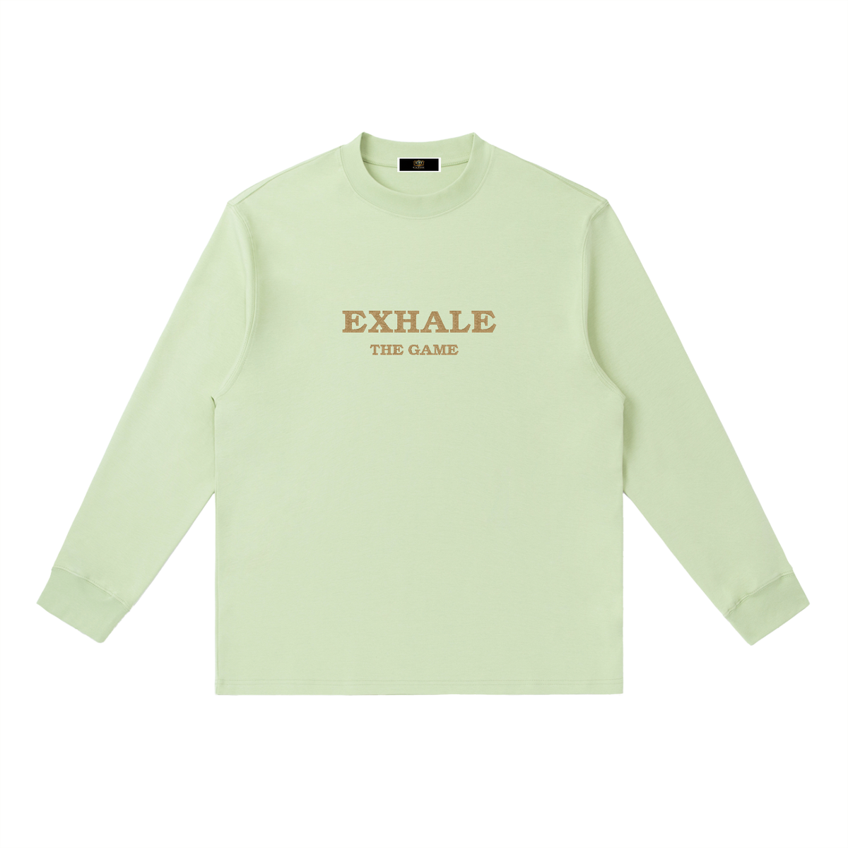 ExhaleTheGame,CUFFEHOLDINGS,SignatureCollection,WherePressureMeetsPurpose,EmbroideredLongSleeve,PremiumStreetwear,AthleteLifestyle,SportsCulture,MentalWellness,UnisexApparel,BlackLongSleeve,GoldEmbroidery